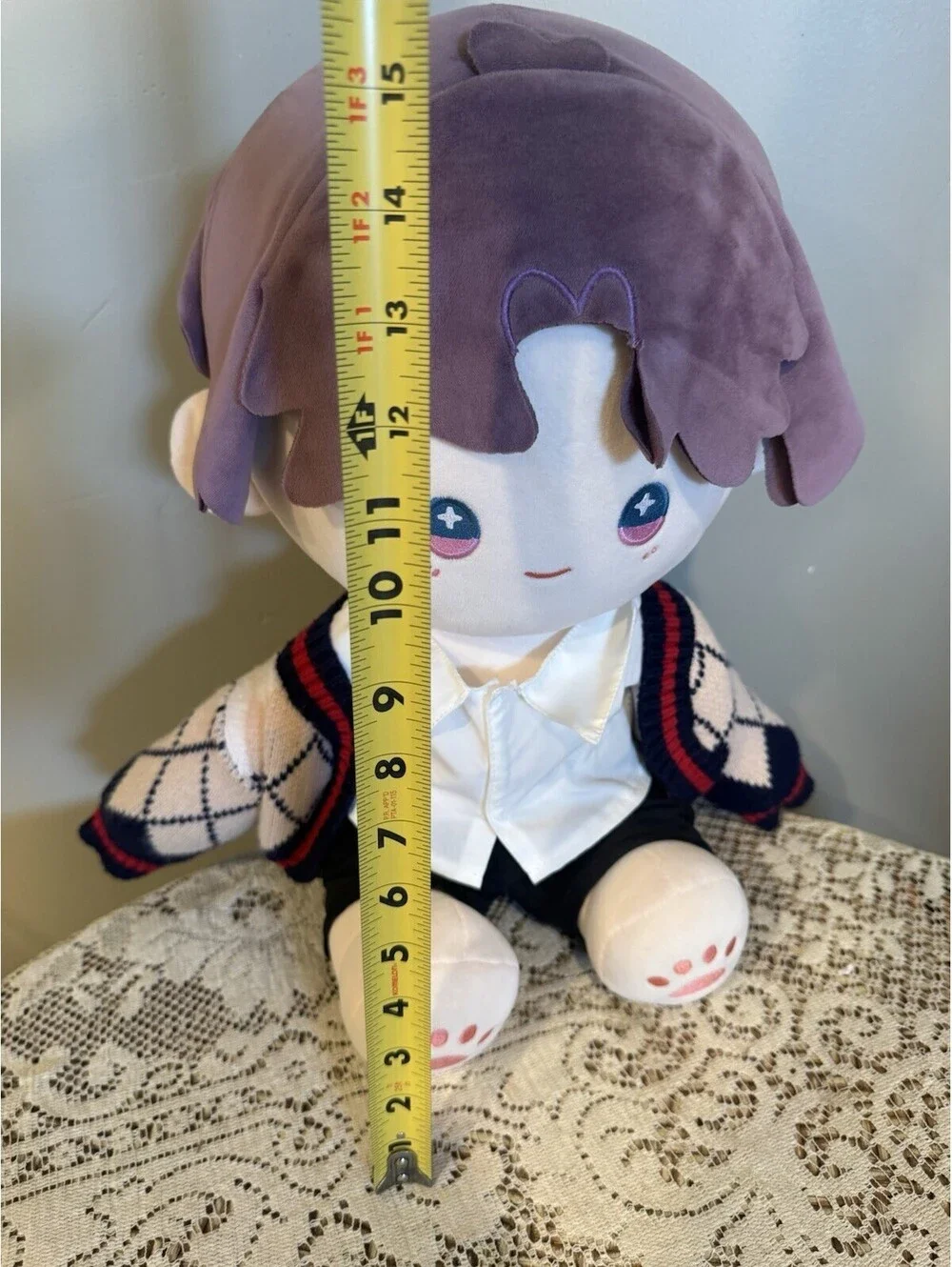 Love And Deepspace 40cm Sitting Rafayel Plush With Outfit